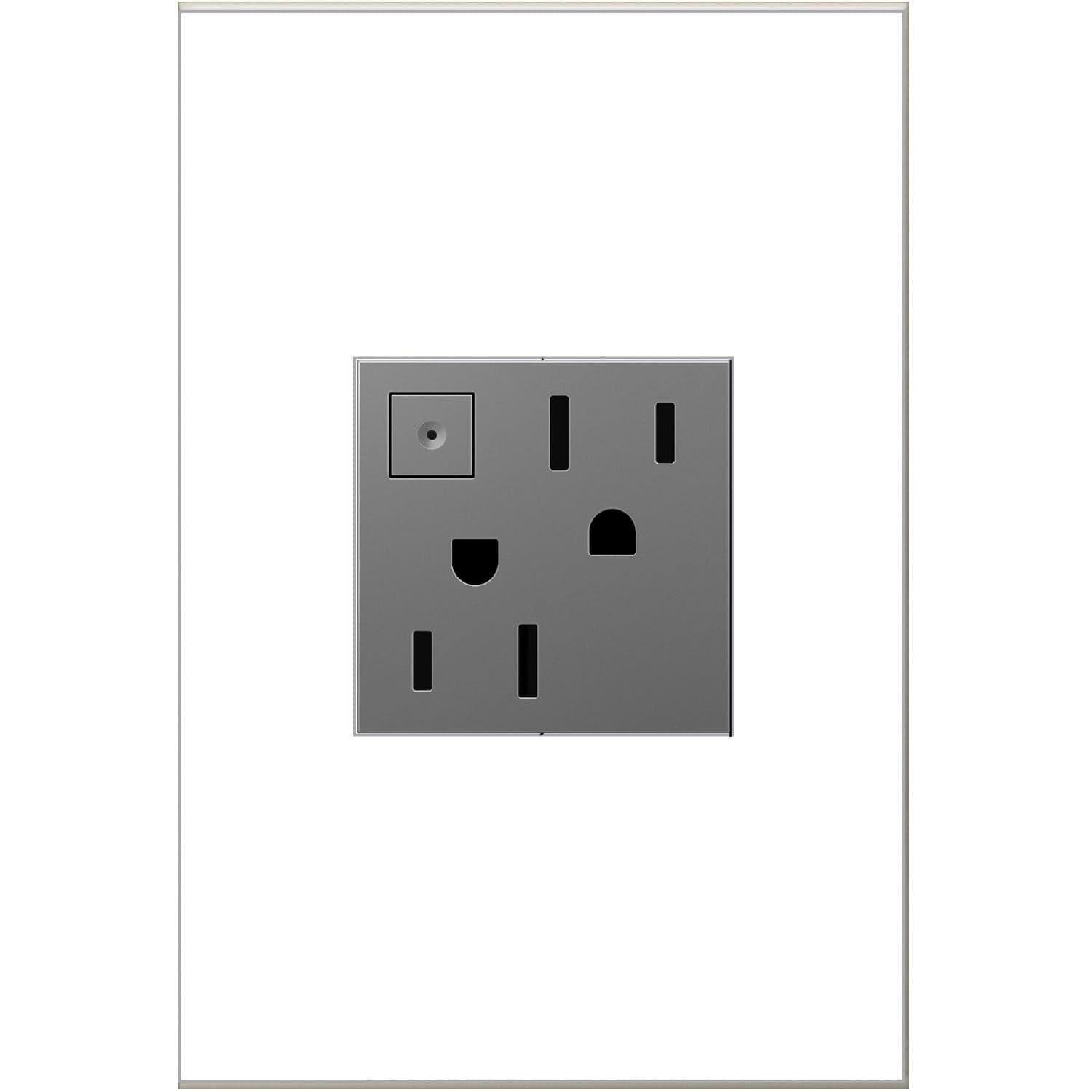 Legrand - adorne® 15A Energy-Saving On/Off Outlet - ARPS152M4 | Montreal Lighting & Hardware