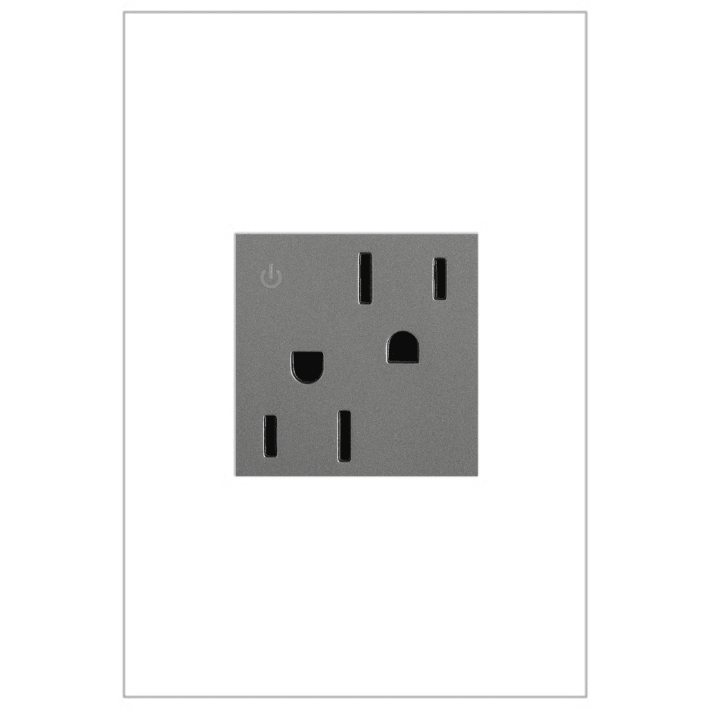 Legrand - adorne® 15A Tamper-Resistant Dual-Controlled Outlet - ARCD152M10 | Montreal Lighting & Hardware