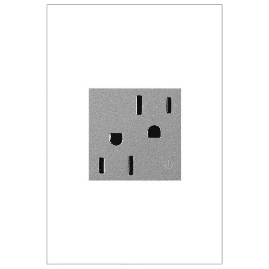 Legrand - adorne® 15A Tamper-Resistant Half-Controlled Outlet - ARCH152M10 | Montreal Lighting & Hardware