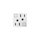 Legrand - adorne® 15A Tamper-Resistant Self-Test GFCI Outlet - Plus-Size - AGFTR2153W4 | Montreal Lighting & Hardware