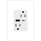 Legrand - adorne® 15A Tamper-Resistant Ultra-Fast USB Type A/C Outlet - ARTRUSB156ACW4 | Montreal Lighting & Hardware