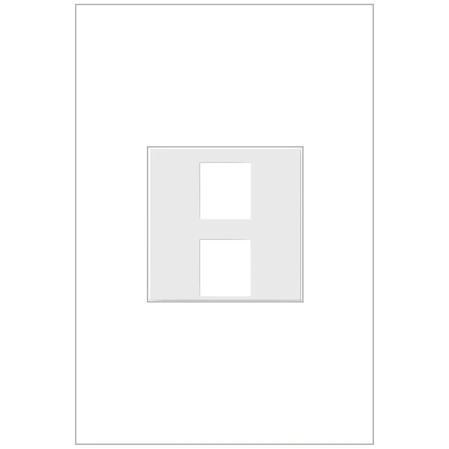 Legrand - adorne® 2-Port Frame - AC2PFW1 | Montreal Lighting & Hardware