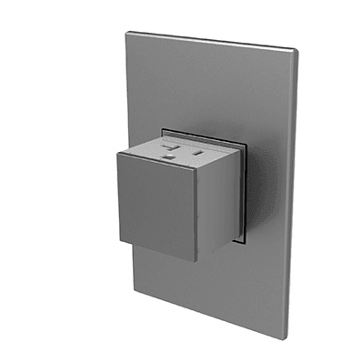 Legrand - adorne® 20A One-Gang Pop-Out™ Outlet - ARPTR201GM2 | Montreal Lighting & Hardware