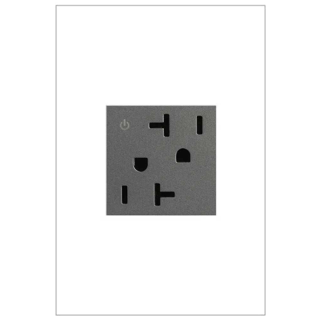 Legrand - adorne® 20A Tamper-Resistant Dual-Controlled Outlet - ARCD202M10 | Montreal Lighting & Hardware