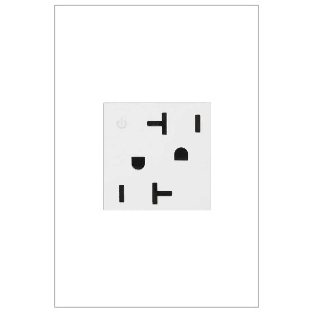 Legrand - adorne® 20A Tamper-Resistant Dual-Controlled Outlet - ARCD202W10 | Montreal Lighting & Hardware