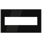 Legrand - adorne® Cast Metal Four-Gang Screwless Wall Plate - AWC4GBLN4 | Montreal Lighting & Hardware