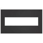 Legrand - adorne® Cast Metal Four-Gang Screwless Wall Plate - AWC4GSBL4 | Montreal Lighting & Hardware
