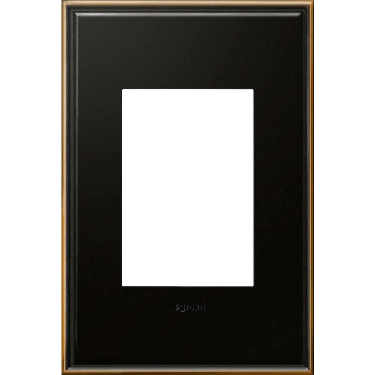 Legrand - adorne® Cast Metal One-Gang-Plus Screwless Wall Plate - AWC1G3OB4 | Montreal Lighting & Hardware