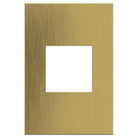 Legrand - adorne® Cast Metal One-Gang Screwless Wall Plate - AWC1G2BSB4 | Montreal Lighting & Hardware
