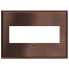 Legrand - adorne® Cast Metal Three-Gang Screwless Wall Plate - AWC3GMAC4 | Montreal Lighting & Hardware