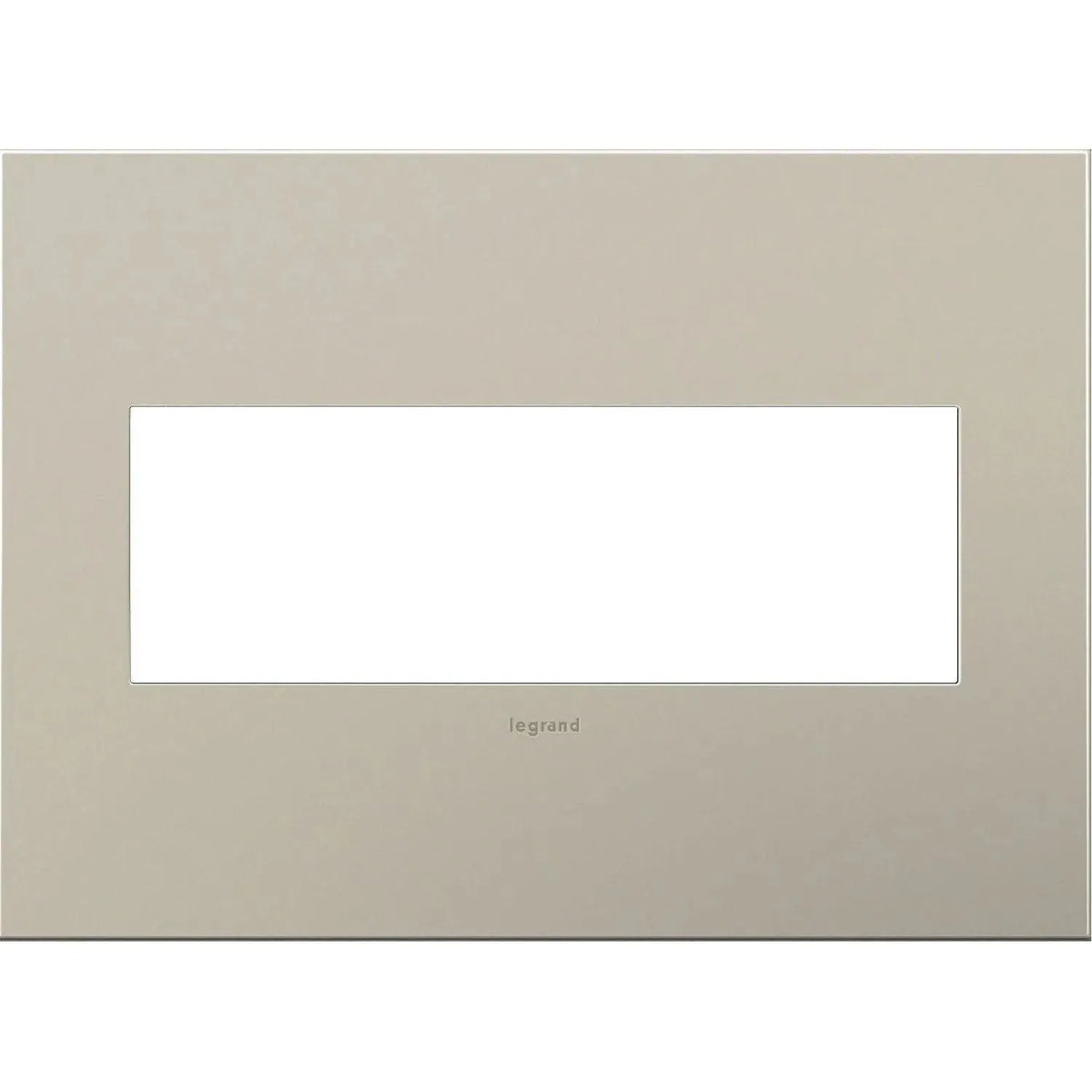 Legrand - adorne® Cast Metal Three-Gang Screwless Wall Plate - AWC3GSN4 | Montreal Lighting & Hardware
