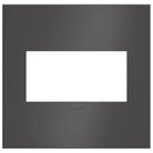 Legrand - adorne® Cast Metal Two-Gang Screwless Wall Plate - AWC2GBBN4 | Montreal Lighting & Hardware