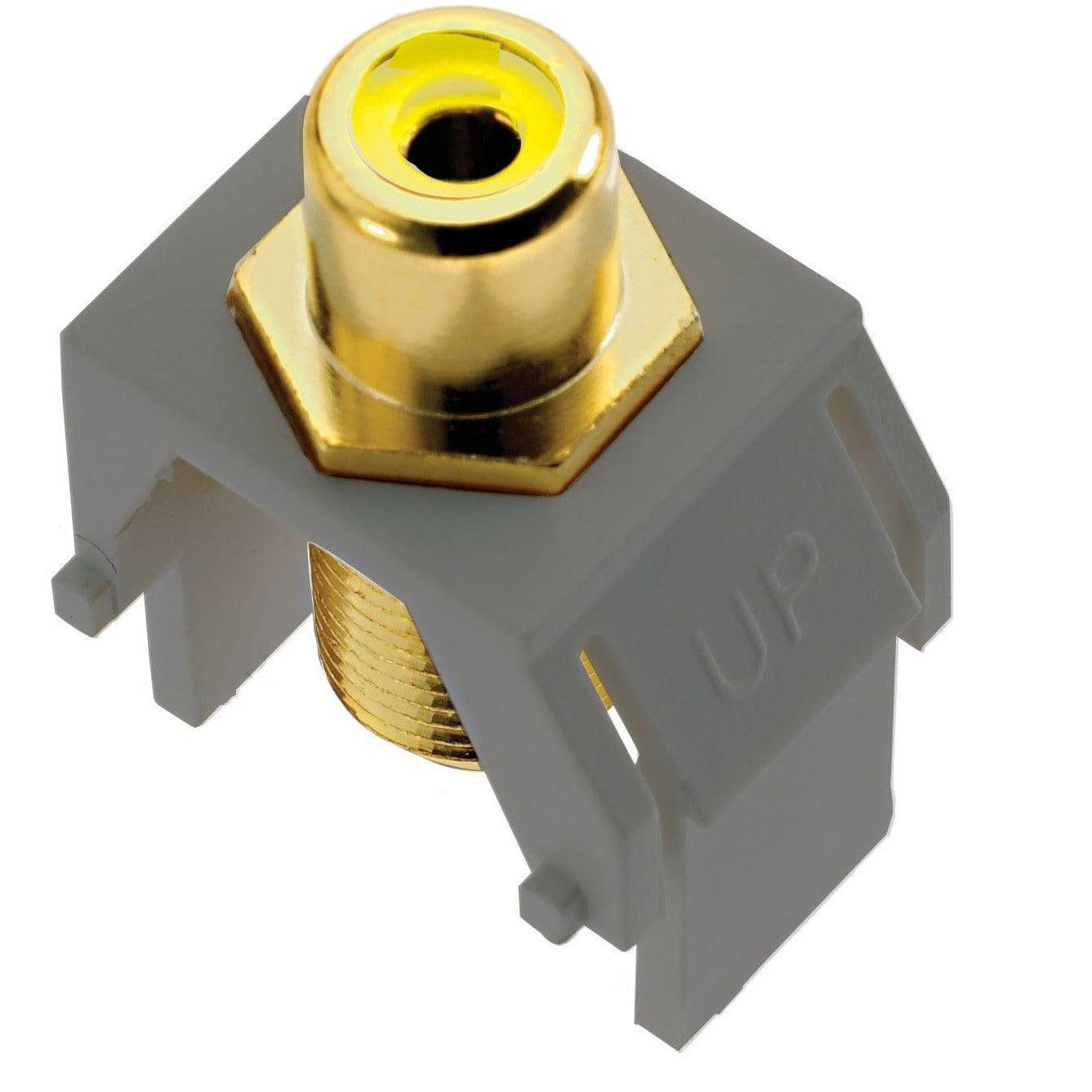Legrand - adorne® Composite Video RCA to F-Connector - ACYRCAFM1 | Montreal Lighting & Hardware