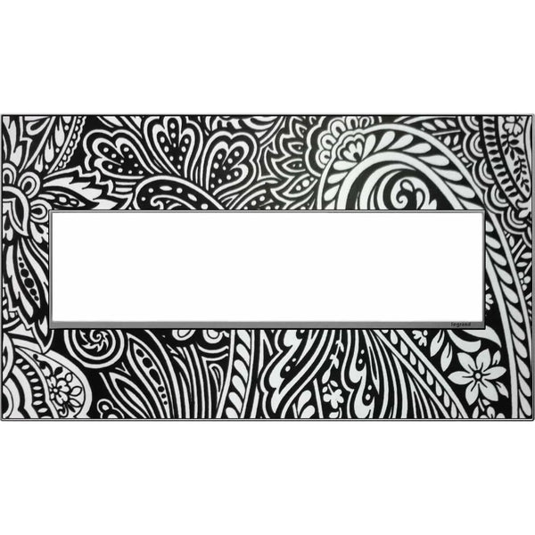 adorne® Custom Four-Gang Screwless Wall Plate