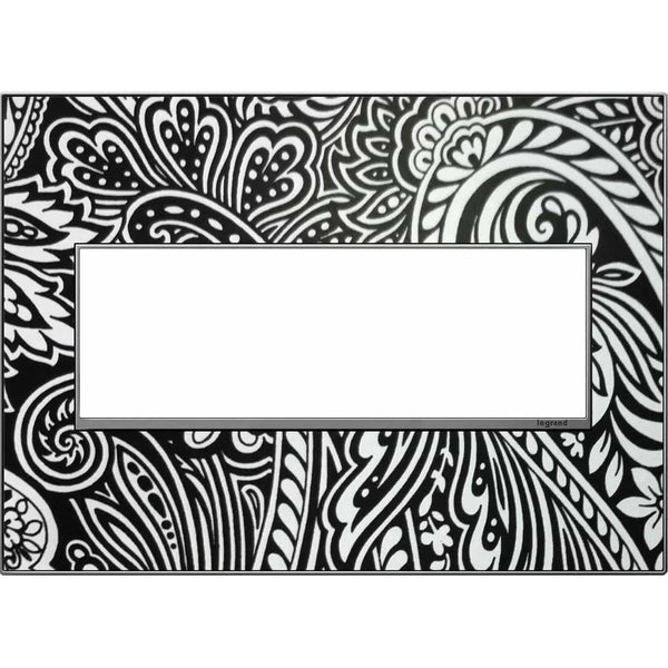 adorne® Custom Three-Gang Screwless Wall Plate
