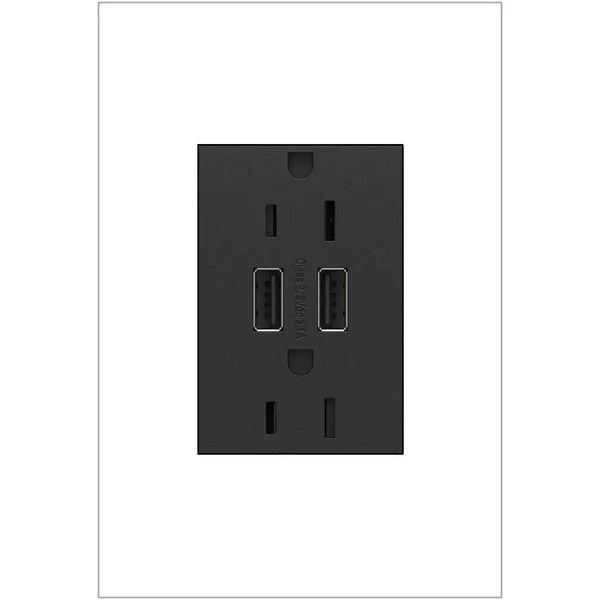 adorne® Dual-USB Outlet