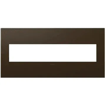 Legrand - adorne® Plastic Five-Gang Screwless Wall Plate - AWP5GBR1 | Montreal Lighting & Hardware