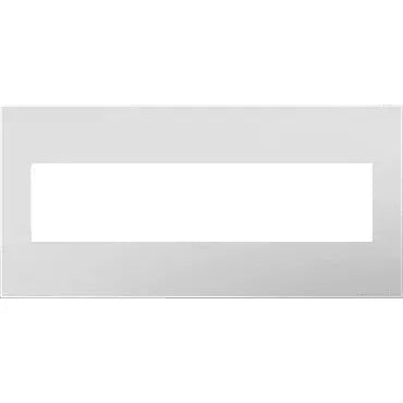 Legrand - adorne® Plastic Five-Gang Screwless Wall Plate - AWP5GPW1 | Montreal Lighting & Hardware