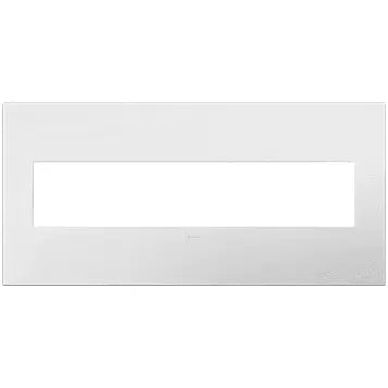 Legrand - adorne® Plastic Five-Gang Screwless Wall Plate - AWP5GWH1 | Montreal Lighting & Hardware