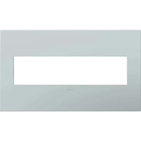 Plaque murale sans vis quatre gangs en plastiqueorne®