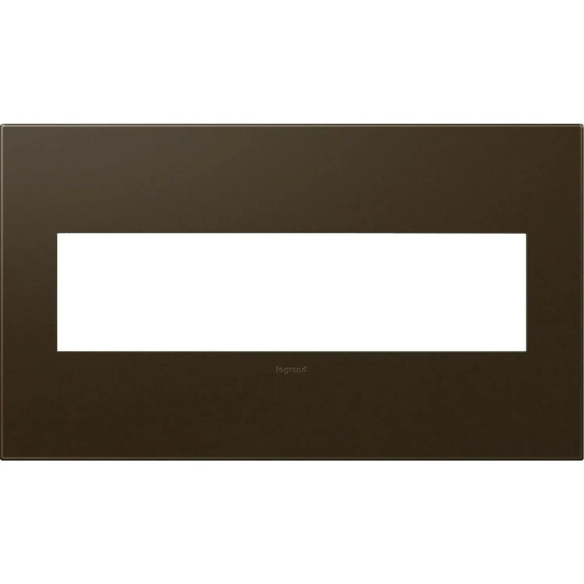 Legrand - adorne® Plastic Four-Gang Screwless Wall Plate - AWP4GBR4 | Montreal Lighting & Hardware