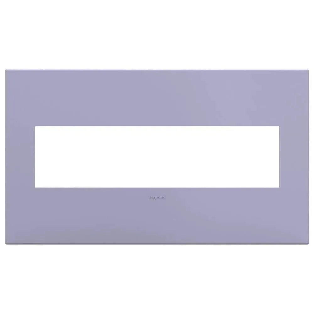 Legrand - adorne® Plastic Four-Gang Screwless Wall Plate - AWP4GCA4 | Montreal Lighting & Hardware