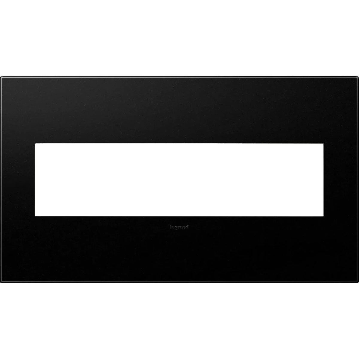 Legrand - adorne® Plastic Four-Gang Screwless Wall Plate - AWP4GGR4 | Montreal Lighting & Hardware