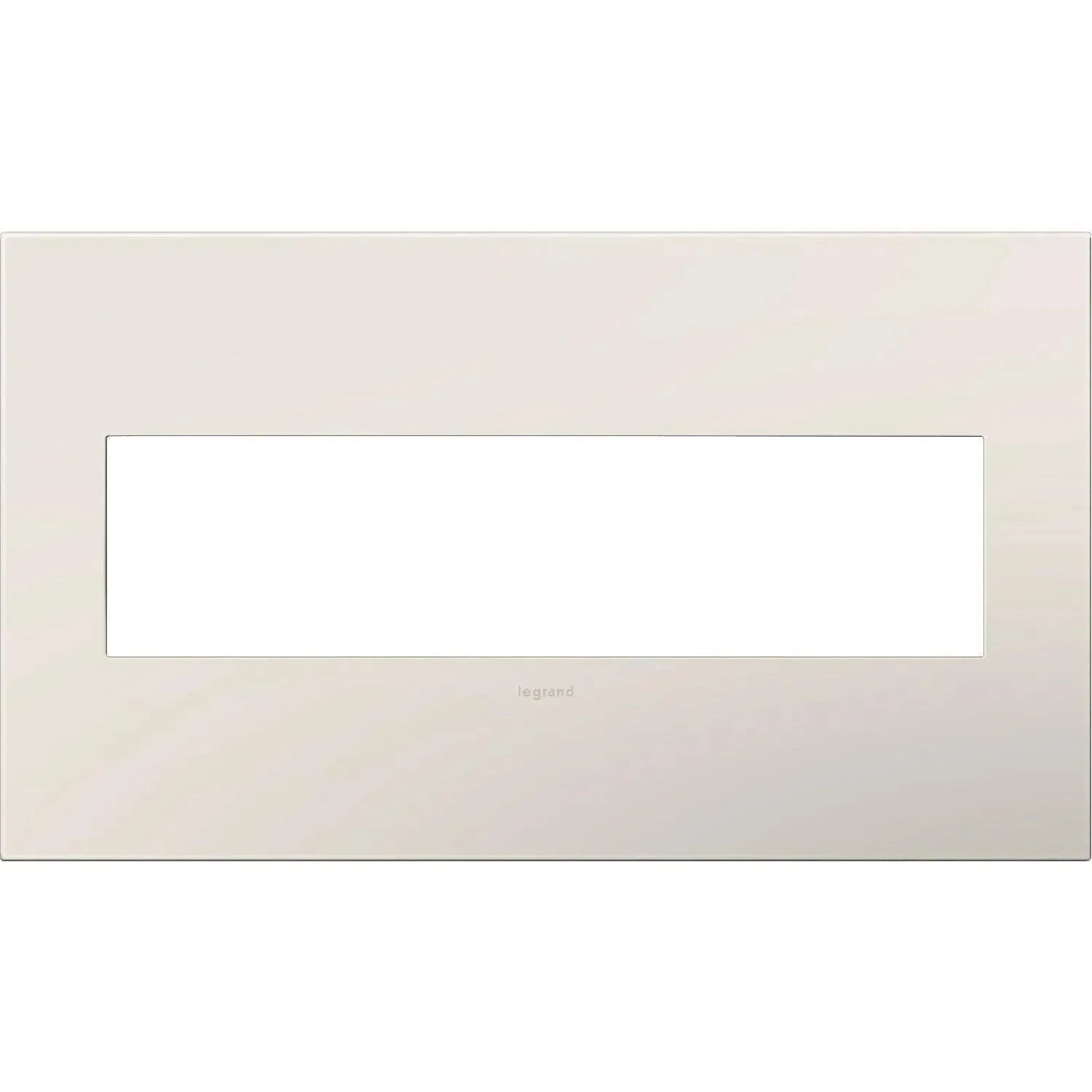Legrand - adorne® Plastic Four-Gang Screwless Wall Plate - AWP4GLA4 | Montreal Lighting & Hardware