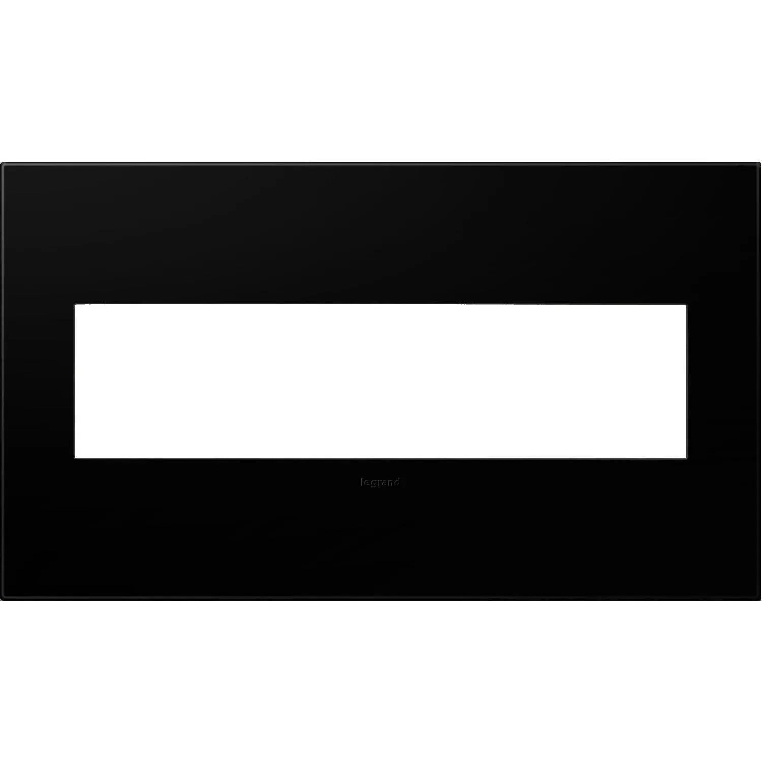 Legrand - adorne® Plastic Four-Gang Screwless Wall Plate - AWP4GNK4 | Montreal Lighting & Hardware