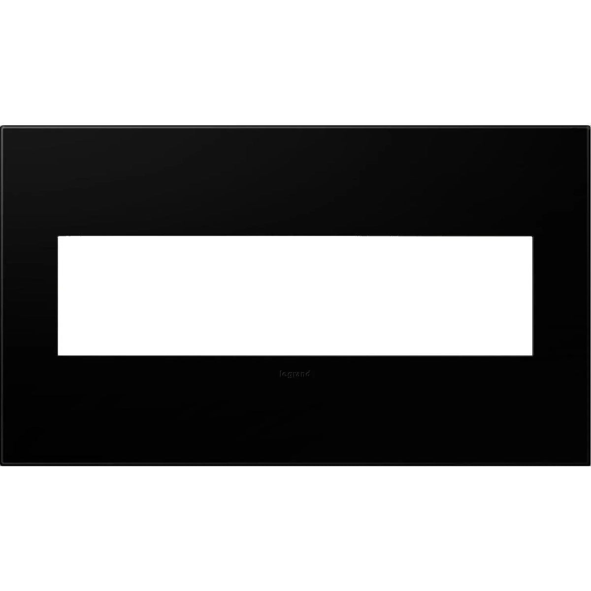 Legrand - adorne® Plastic Four-Gang Screwless Wall Plate - AWP4GNK4 | Montreal Lighting & Hardware