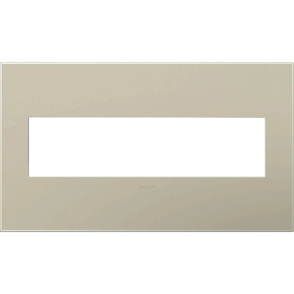 Legrand - adorne® Plastic Four-Gang Screwless Wall Plate - AWP4GTM4 | Montreal Lighting & Hardware
