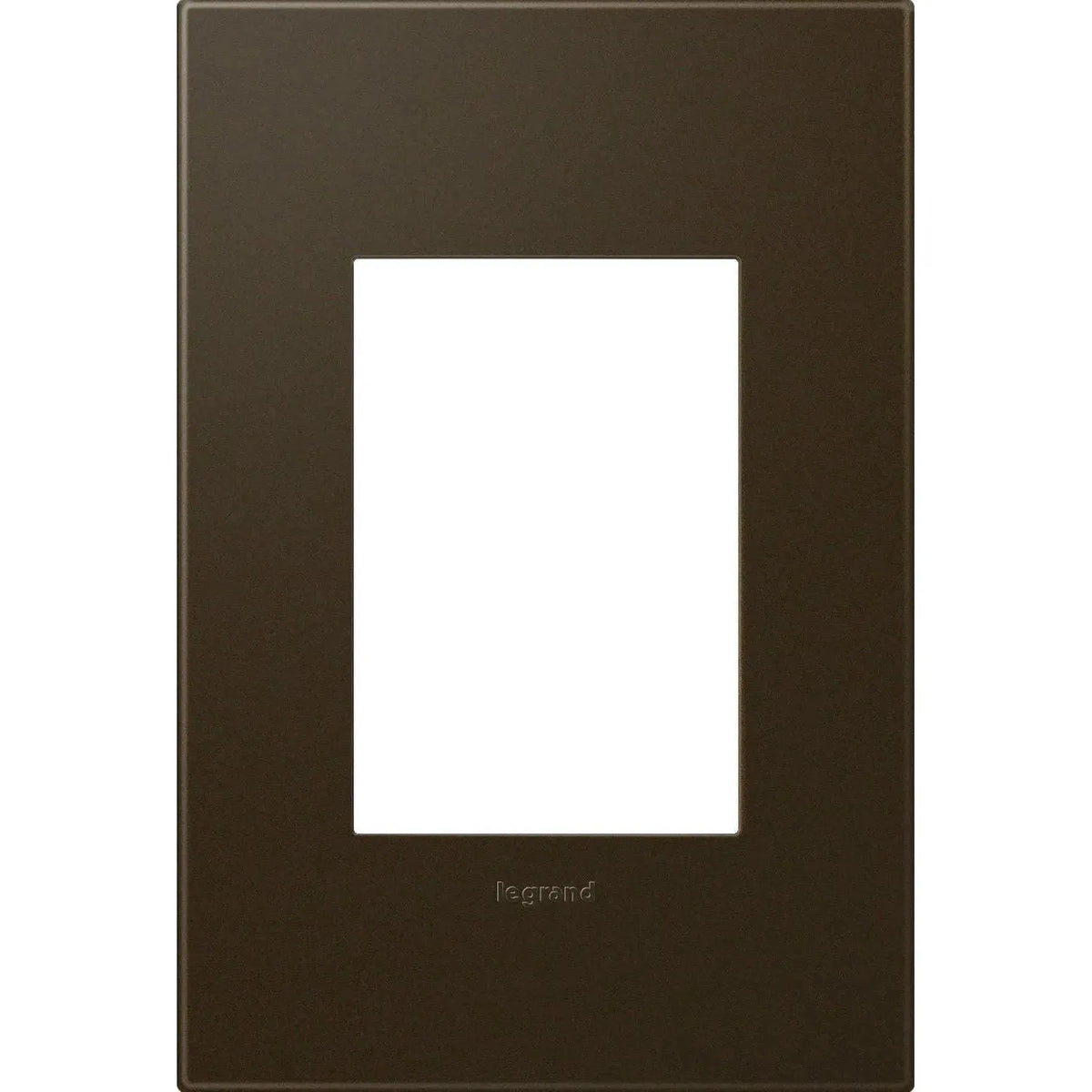 Legrand - adorne® Plastic One-Gang Plus Screwless Wall Plate - AWP1G3BR4 | Montreal Lighting & Hardware