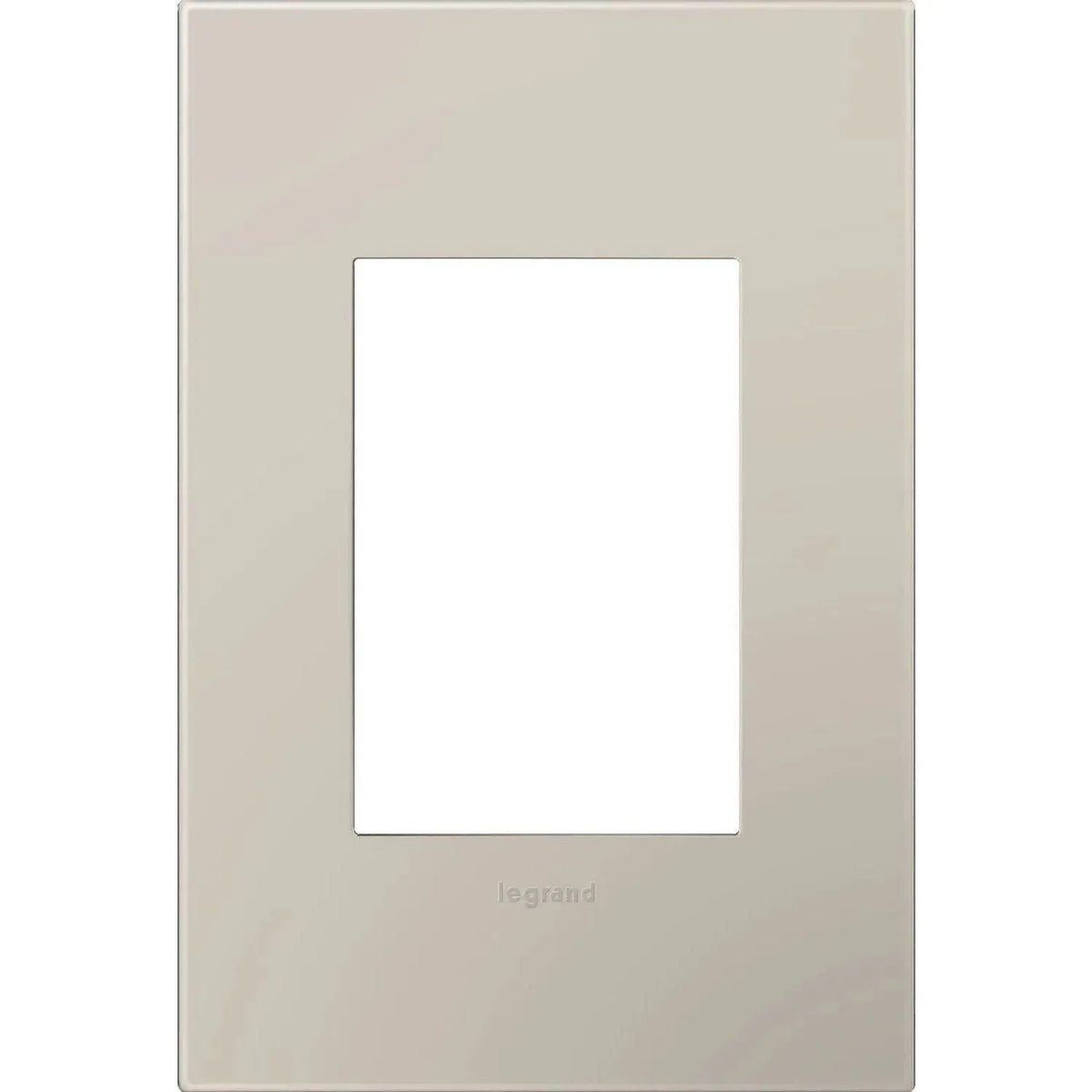 Legrand - adorne® Plastic One-Gang Plus Screwless Wall Plate - AWP1G3GG4 | Montreal Lighting & Hardware