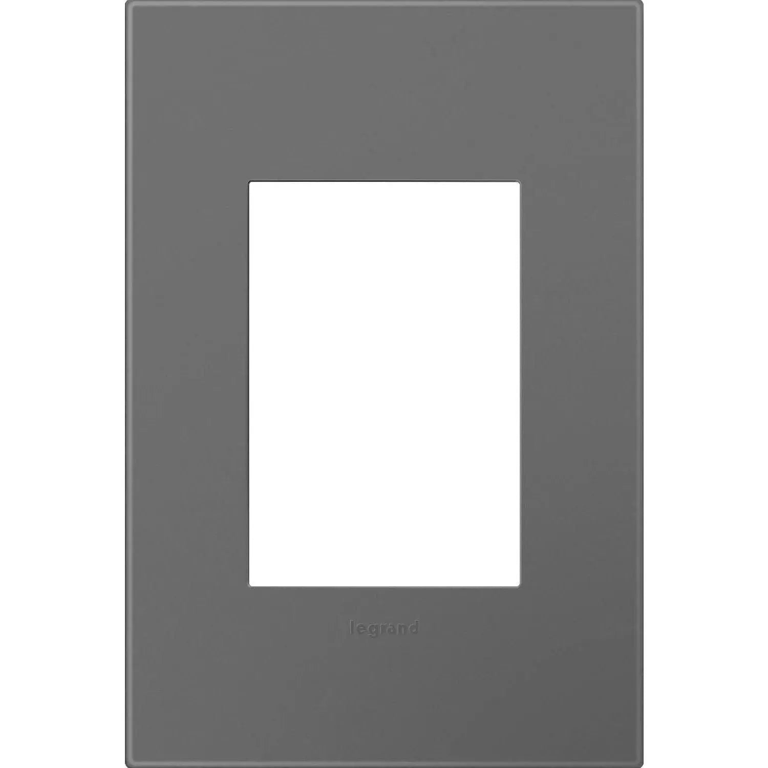 Legrand - adorne® Plastic One-Gang Plus Screwless Wall Plate - AWP1G3MG4 | Montreal Lighting & Hardware
