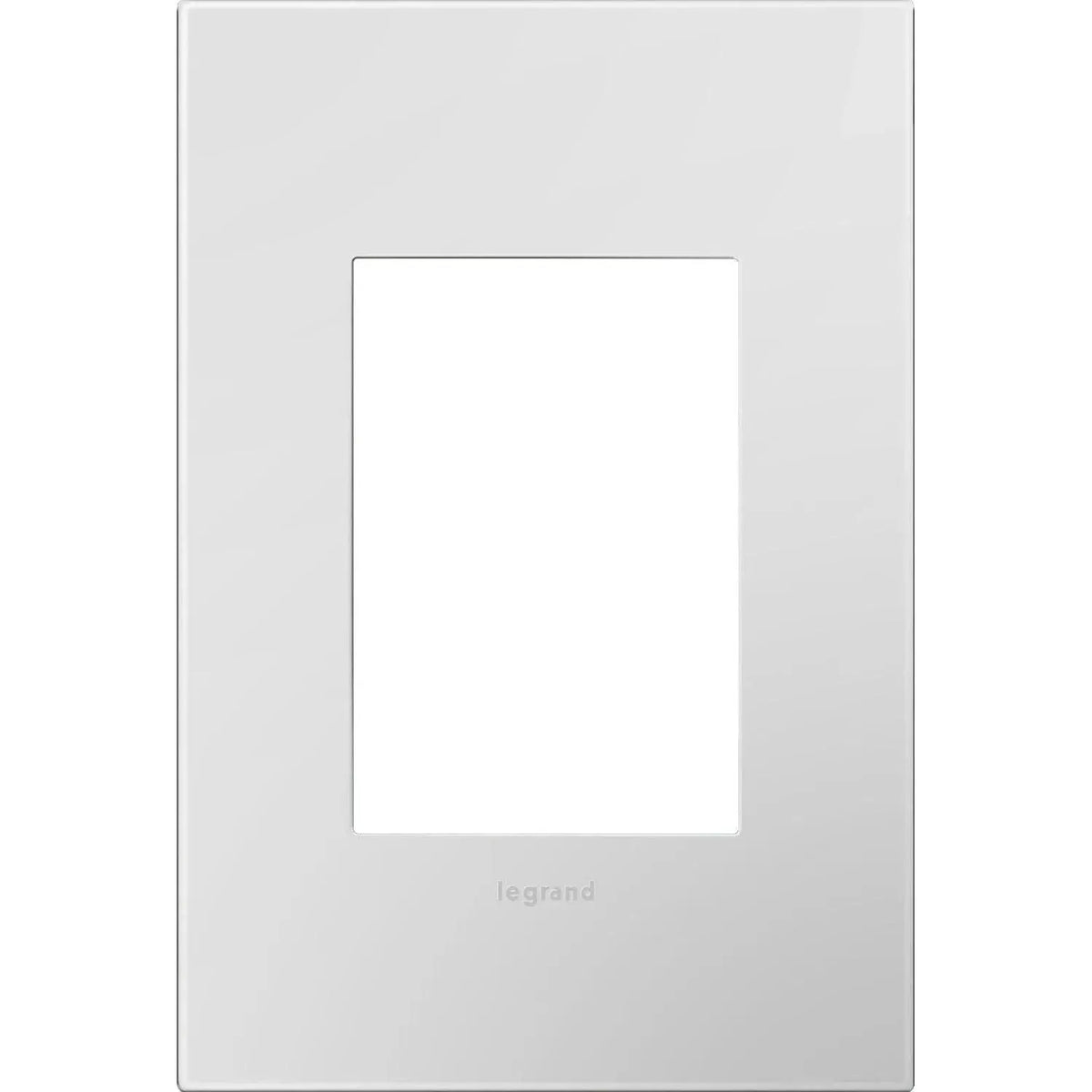 Legrand - adorne® Plastic One-Gang Plus Screwless Wall Plate - AWP1G3PW4 | Montreal Lighting & Hardware