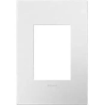 Legrand - adorne® Plastic One-Gang Plus Screwless Wall Plate - AWP1G3WHW4 | Montreal Lighting & Hardware