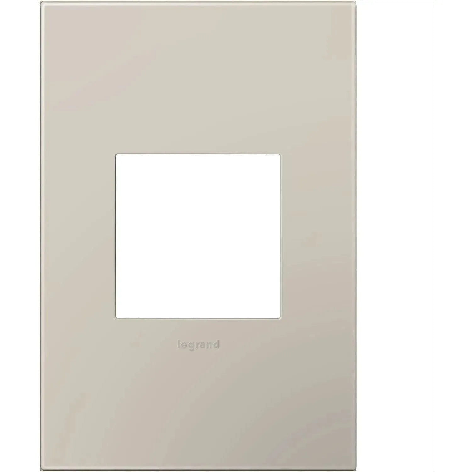 Legrand - adorne® Plastic One-Gang Screwless Wall Plate - AWP1G2GG4 | Montreal Lighting & Hardware