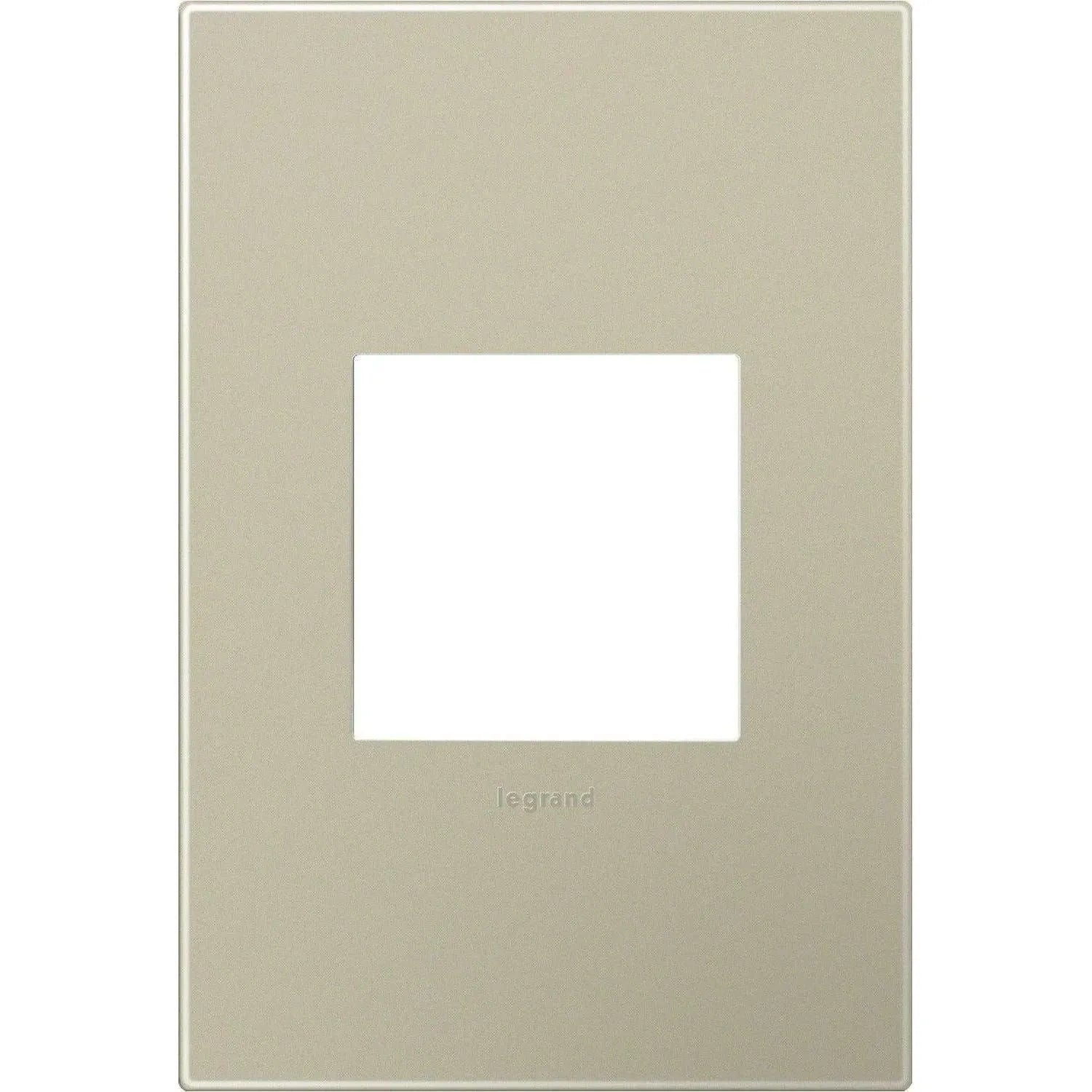 Legrand - adorne® Plastic One-Gang Screwless Wall Plate - AWP1G2TM6 | Montreal Lighting & Hardware