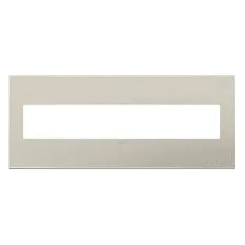 Legrand - adorne® Plastic Six-Gang Screwless Wall Plate - AWP6GGG1 | Montreal Lighting & Hardware
