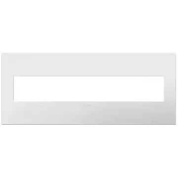 Legrand - adorne® Plastic Six-Gang Screwless Wall Plate - AWP6GWH1 | Montreal Lighting & Hardware