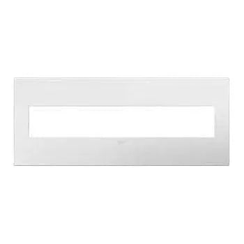 Legrand - adorne® Plastic Six-Gang Screwless Wall Plate - AWP6GWHW1 | Montreal Lighting & Hardware