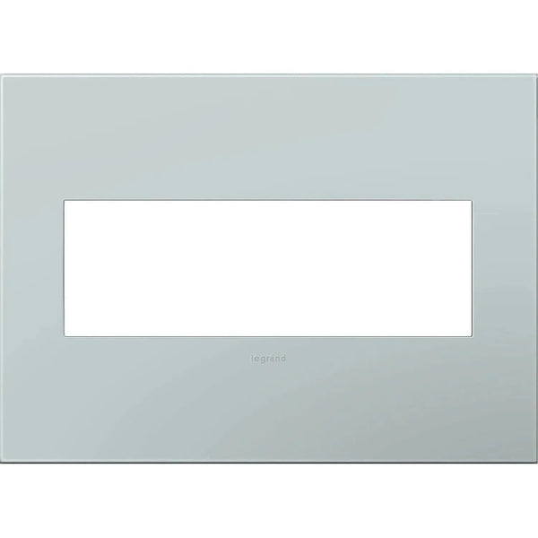 Plaque murale sans vis à trois gangs en plastiqueorne®