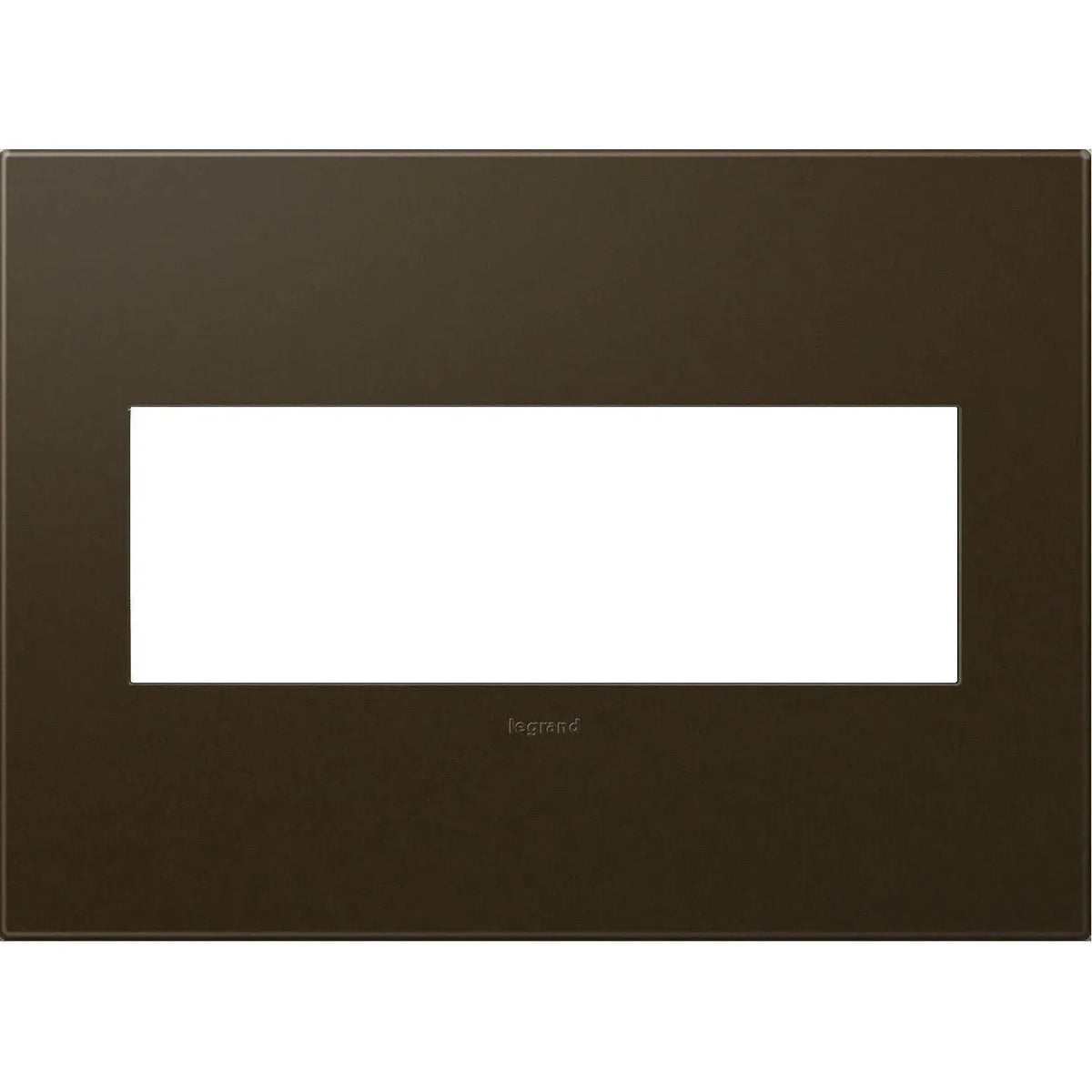 Legrand - adorne® Plastic Three-Gang Screwless Wall Plate - AWP3GBR4 | Montreal Lighting & Hardware