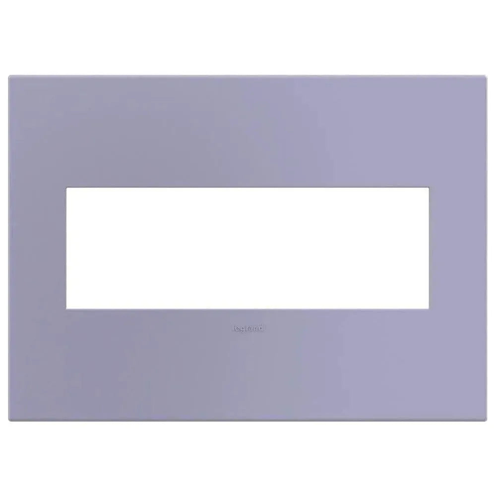 Legrand - adorne® Plastic Three-Gang Screwless Wall Plate - AWP3GCA4 | Montreal Lighting & Hardware