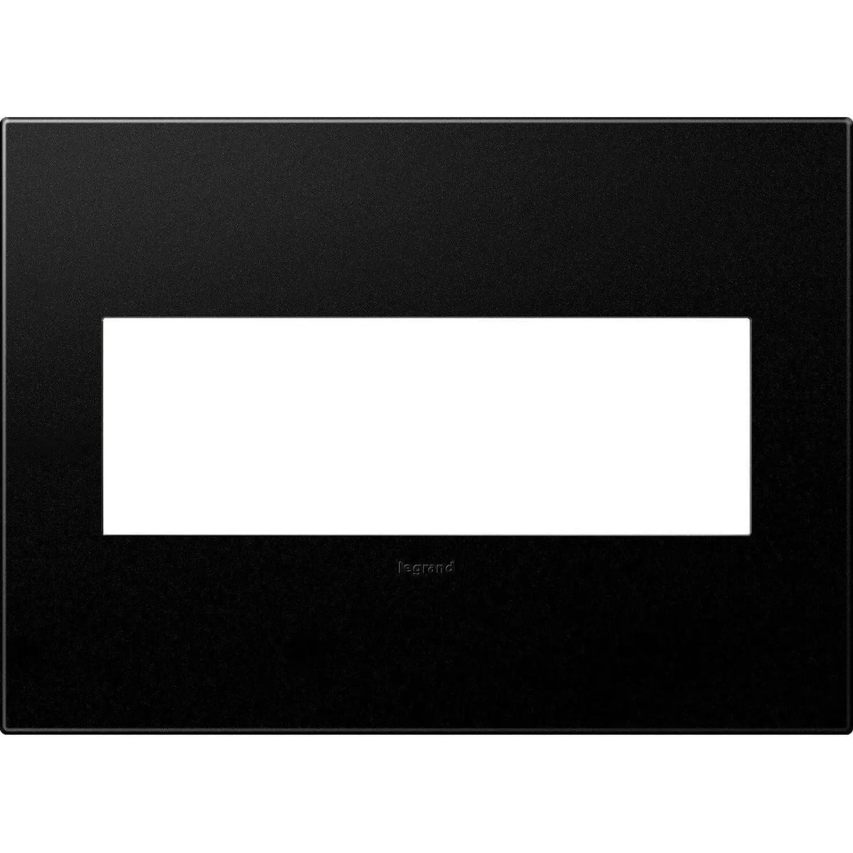 Legrand - adorne® Plastic Three-Gang Screwless Wall Plate - AWP3GGR4 | Montreal Lighting & Hardware