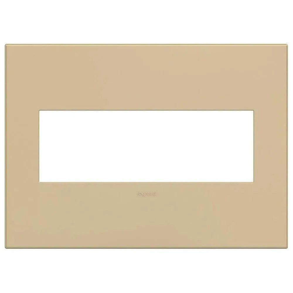 Legrand - adorne® Plastic Three-Gang Screwless Wall Plate - AWP3GGS4 | Montreal Lighting & Hardware
