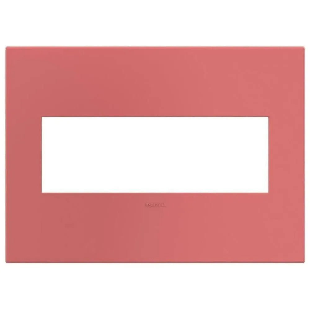 Legrand - adorne® Plastic Three-Gang Screwless Wall Plate - AWP3GHB4 | Montreal Lighting & Hardware