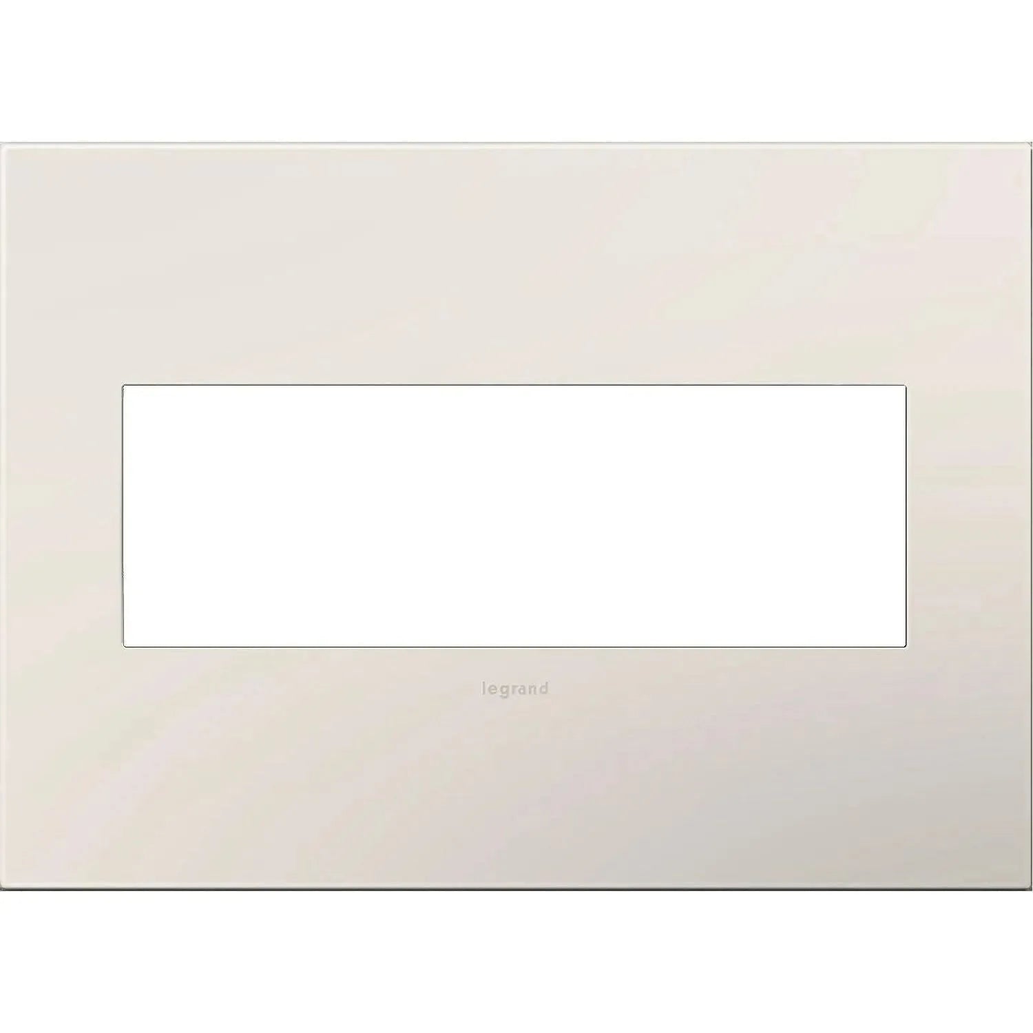 Legrand - adorne® Plastic Three-Gang Screwless Wall Plate - AWP3GLA4 | Montreal Lighting & Hardware