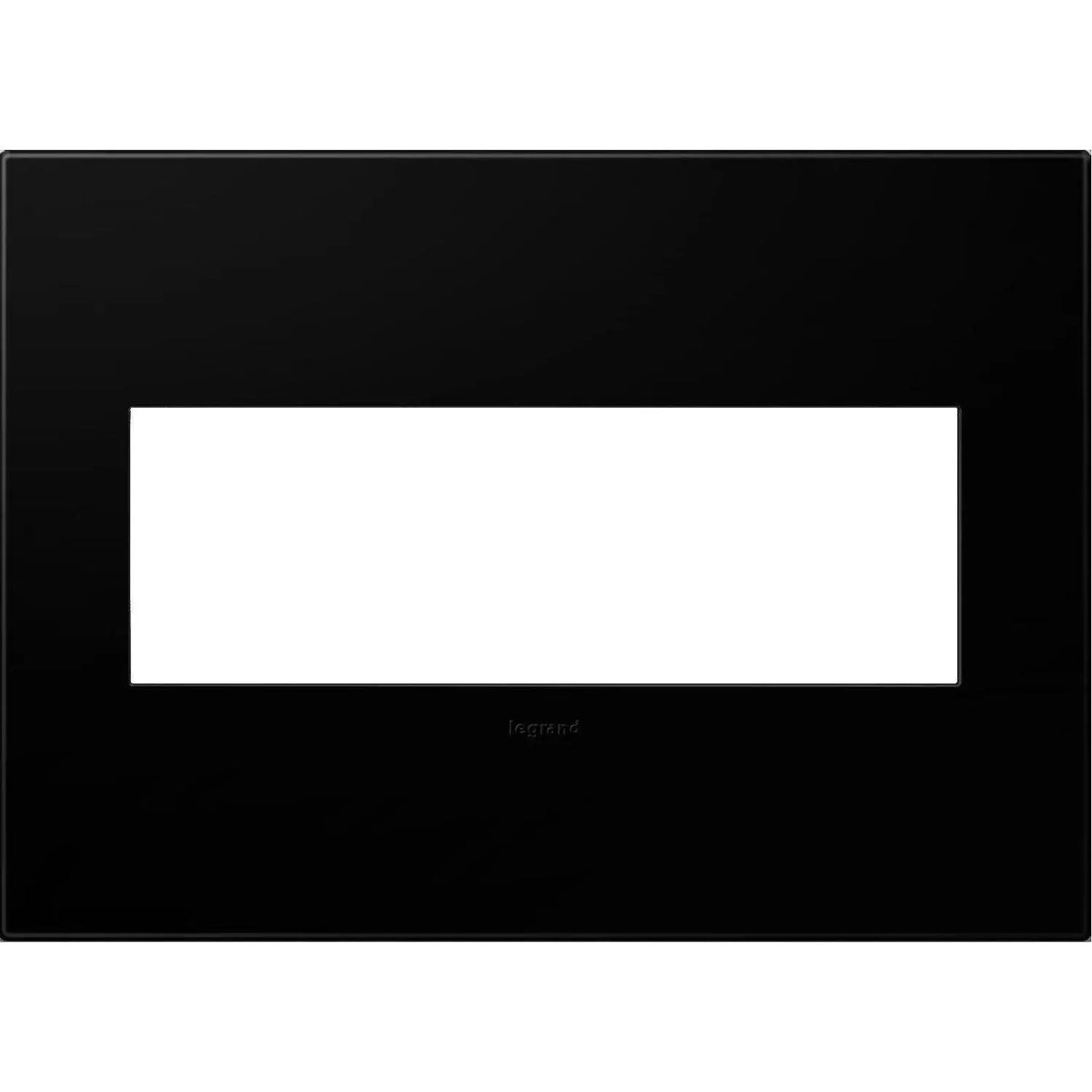 Legrand - adorne® Plastic Three-Gang Screwless Wall Plate - AWP3GNK4 | Montreal Lighting & Hardware