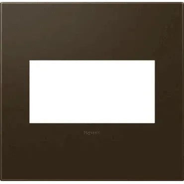 Legrand - adorne® Plastic Two-Gang Screwless Wall Plate - AWP2GBR4 | Montreal Lighting & Hardware